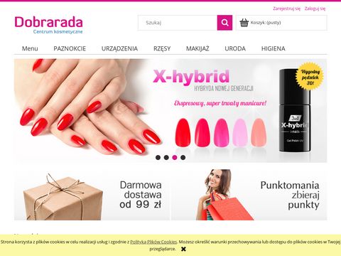 Dobrarada.com.pl - kosmetyki, żele uv