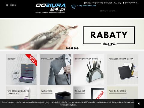Dobiura24.pl artykuły biurowe durable