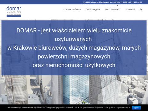Wyanjem - magazyny - Kraków - Domar