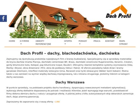Dach Profil - materiały dachowe Warszawa