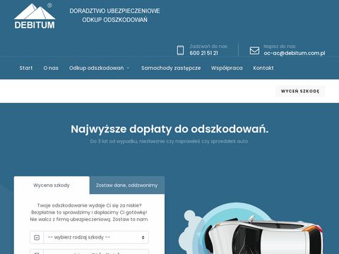 Debitum.com.pl - skup odszkodowań
