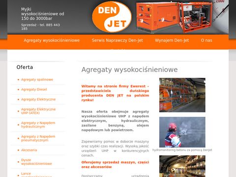 Den-jet.pl dysze wysokociśnieniowe