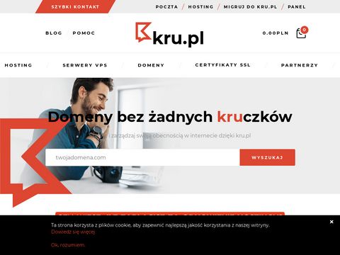 Kru.pl hosting dla firm, certyfikat SSL