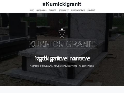 Kurnickigranit.pl grobowce, tablice