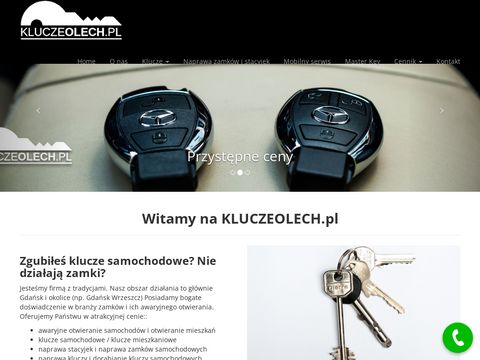 Kluczeolech.pl - naprawa kluczy Gdańsk