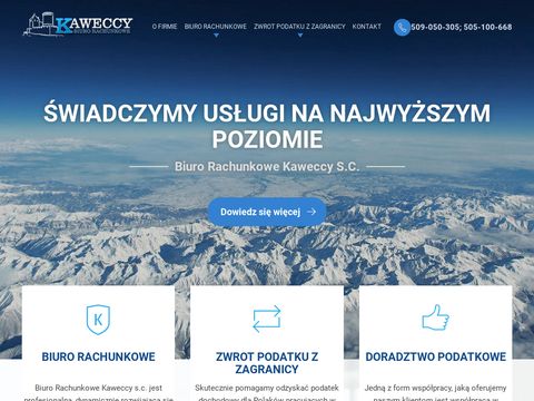 KAWECCY-Zwrot podatku z zagranicy-Sosnowiec