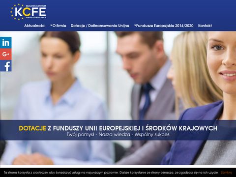 Kcfe.pl - dotacje unijne dla małych firm
