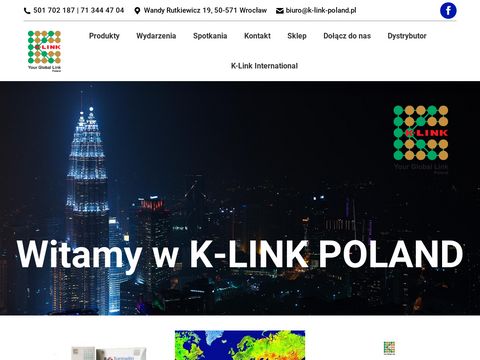 K-Link Poland suplementy diety Wrocław