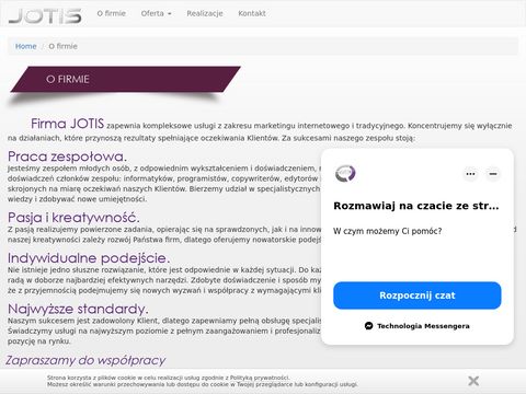 Jotis.pl strony internetowe