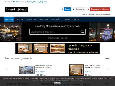Invest-Projekty.pl - nieruchomości online