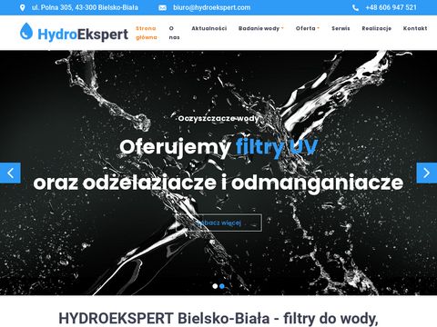 Hydroekspert.com czyszczenie wody ze studni