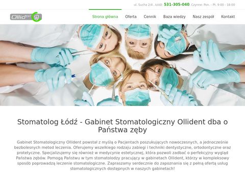 Ollident stomatolog Łódź