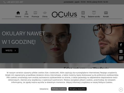Oculus zakład optyczny Wrocław