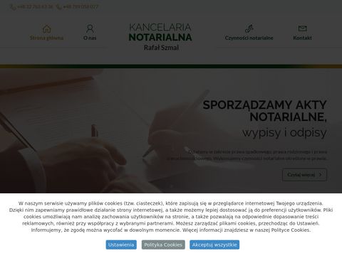 Notariuszczeladz.com.pl Rafał Szmal