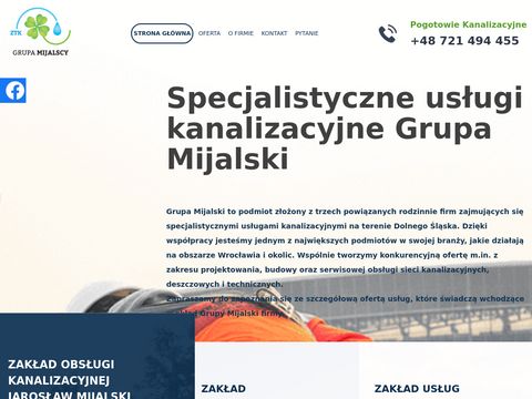 Mijalski.pl czyszczenie rynien