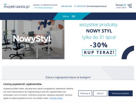 Mojekrzesla.pl krzesła specjalistyczne