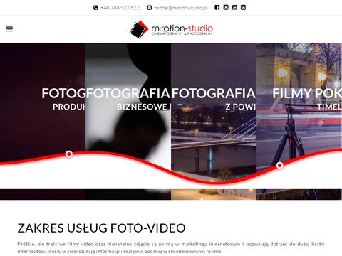 Motion-studio.pl filmy z powietrza