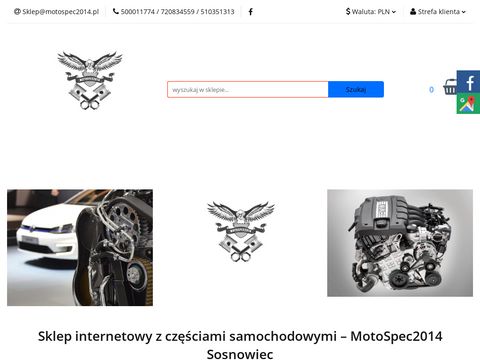 Motospec2014.pl auto części sklep