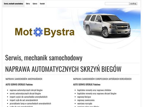 Motobystra.pl serwis aut amerykańskich