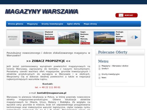 Magwarsaw.pl Magazyny do wynajęcia