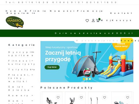 Magero.pl - internetowy sklep sportowy