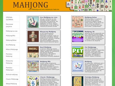 Gry mahjong