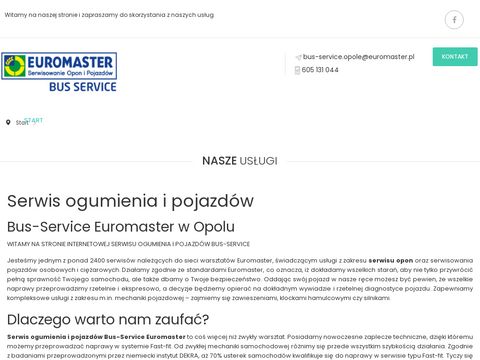 Euromaster przegląd klimatyzacji Opole