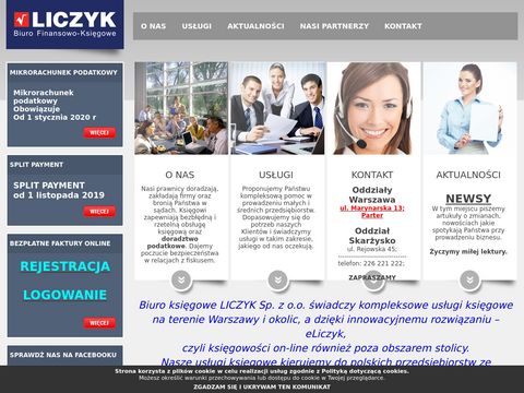 Liczyk.com.pl obsługa księgowo-finansowa