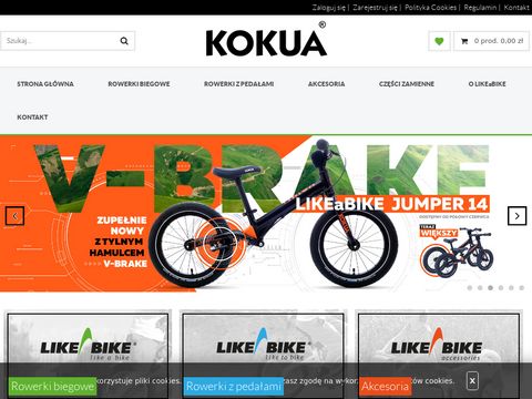 Likeabike.com.pl rowerek biegowy