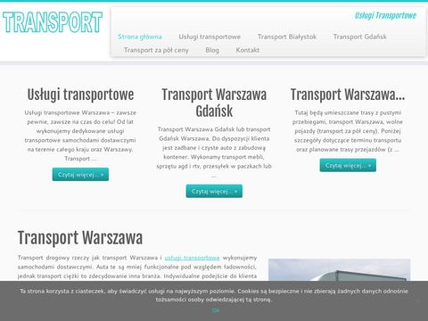 Logistic.warszawa.pl - usługi transportowe