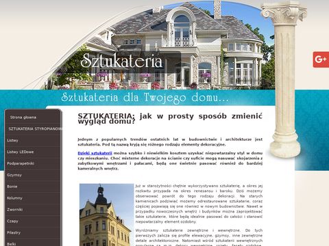 Sztukateria.szczecin.pl listwy styropianowe