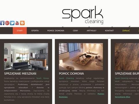 SparkCleaning.pl - sprzątanie mieszkań