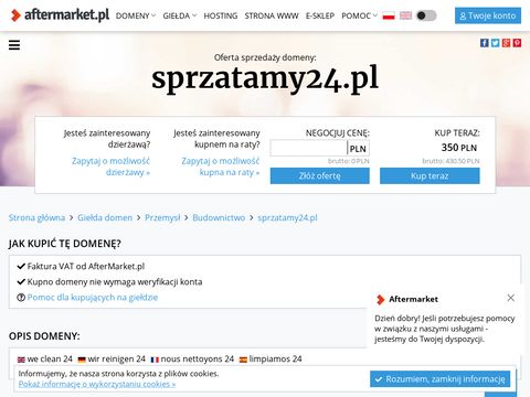 Sprzatamy24.pl firmy sprzątające Warszawa