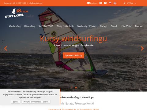 Www.surfpoint.pl - kitesurfing