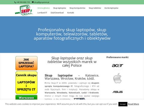 Skup-laptopow.com komis Warszawa