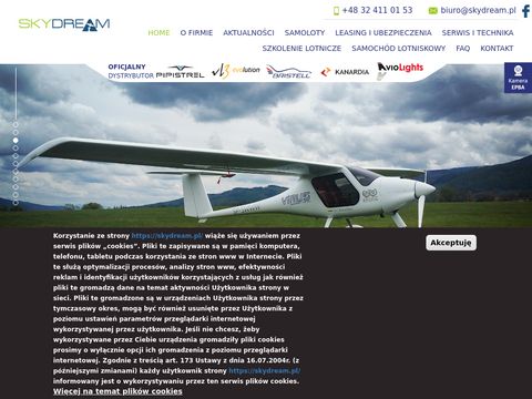 Skydream.pl nowe samoloty