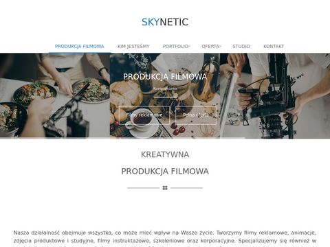 Skynetic.pl filmy reklamowe dla firm