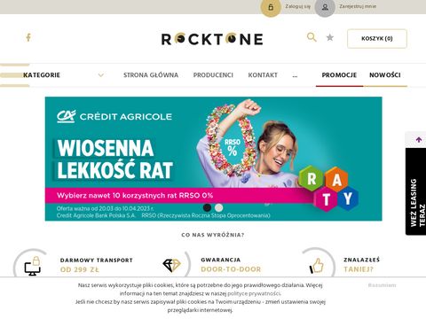 Rocktone.pl gitary akustyczne i basowe