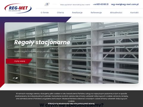 Reg-met.com.pl - regały stacjonarne