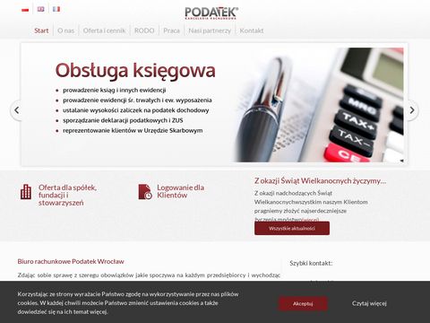 Podatek.info.pl biuro rachunkowe Wrocław
