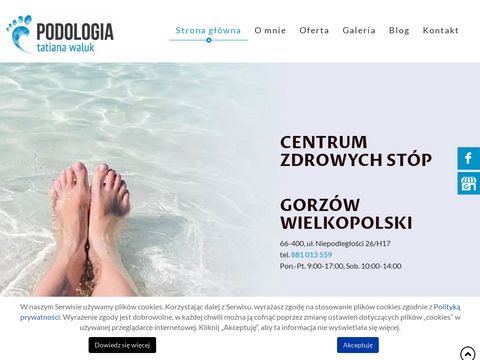 Podologgorzow.pl usuwanie modzeli Gorzów