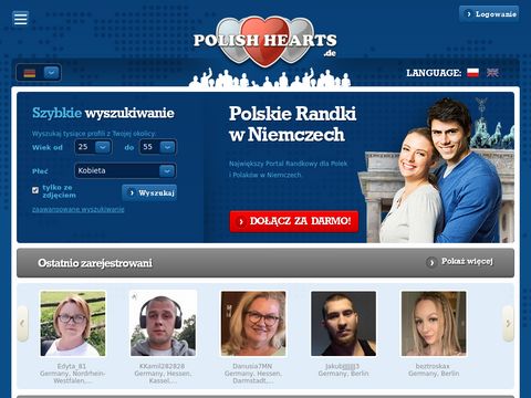 PolishHearts.de - randki w niemczech