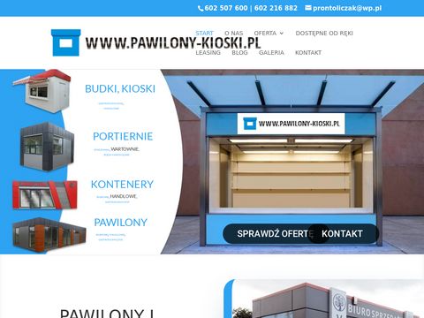 Pawilony-kioski.pl tanie kontenery