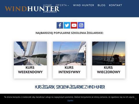 Wind-hunter.pl weekendowy kurs żeglarski