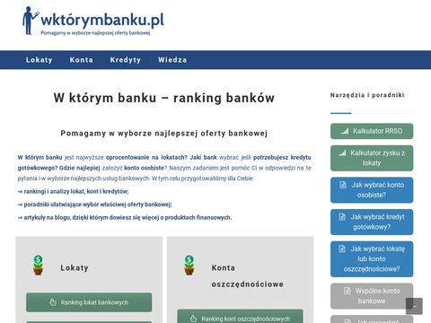 Wktorymbanku.pl