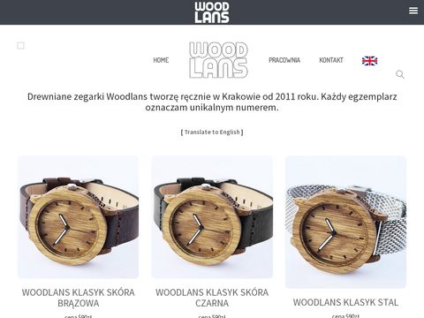 Woodlans.pl - zegarki z drewna