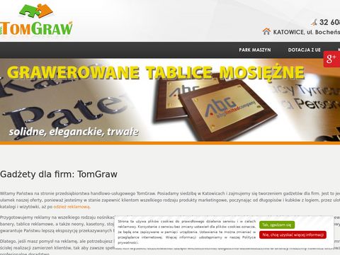Tomgraw certyfikaty Katowice