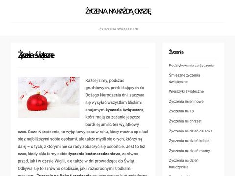 Zyczenia-swiateczne.com.pl imieninowe