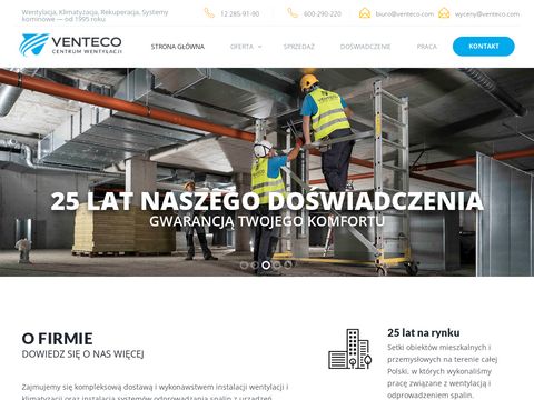 Venteco.com - rekuperacja