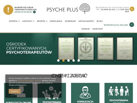 Psycheplus.pl gabinet psychoterapii